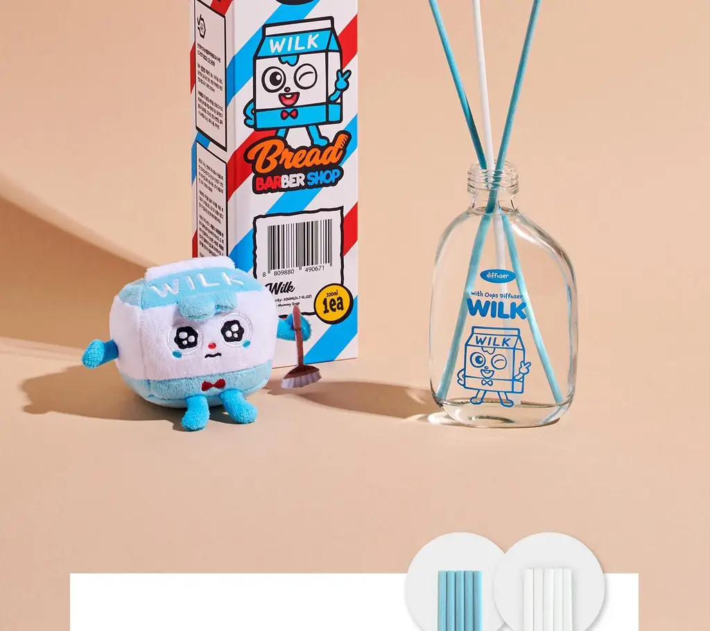 [한정수량/인테리어] 무무네 x 브레드이발소 디퓨저 소시지(허브&생화향) 200ml 상세페이지 36